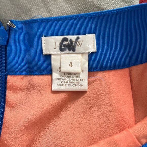 J.Crew A-Line 100% Silk Skirt #82416 - Picture 5 of 7